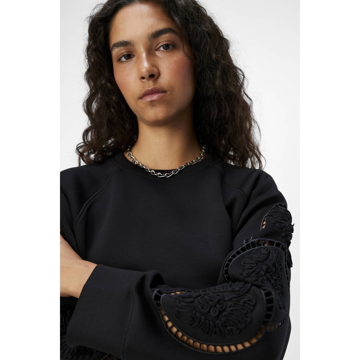 OBJECT sweatjurk OBJDORINA zwart