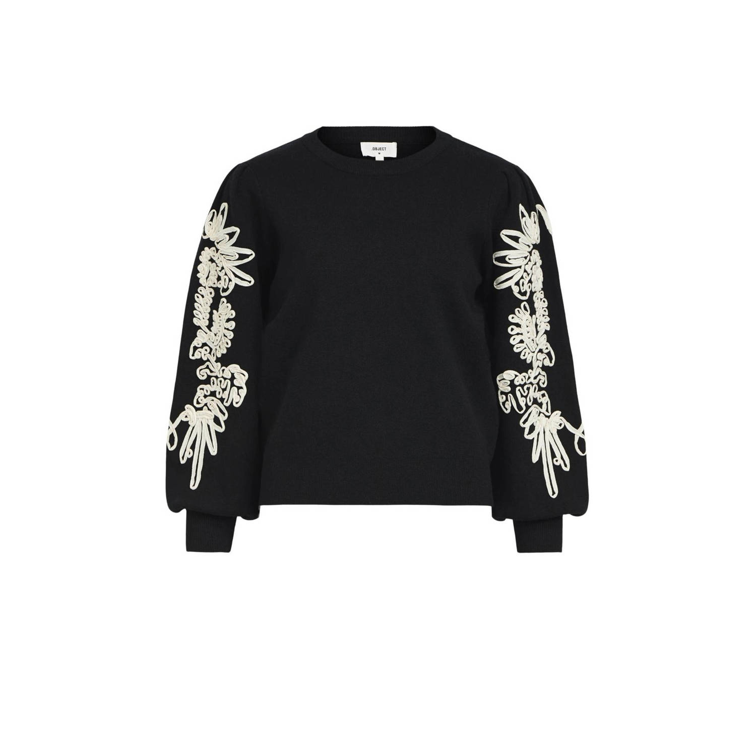 OBJECT Dames Truien & Vesten Objjoana L s Knit Pullover Zwart