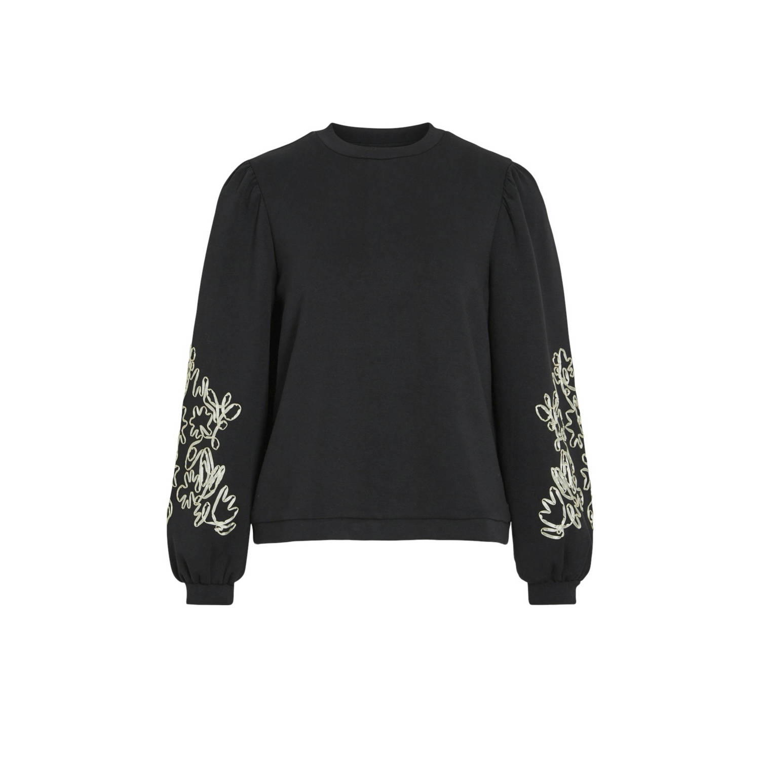 VILA sweater zwart