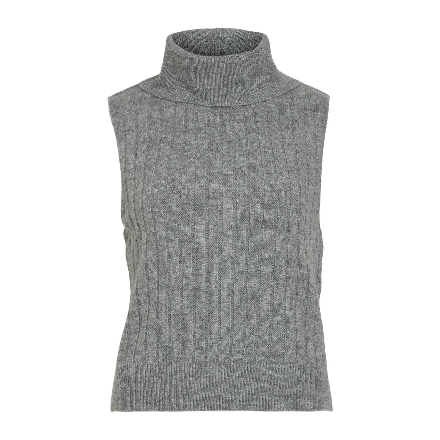 Vila Slip-over VIBELUNA HIGH NECK S L KNIT VEST-NOOS