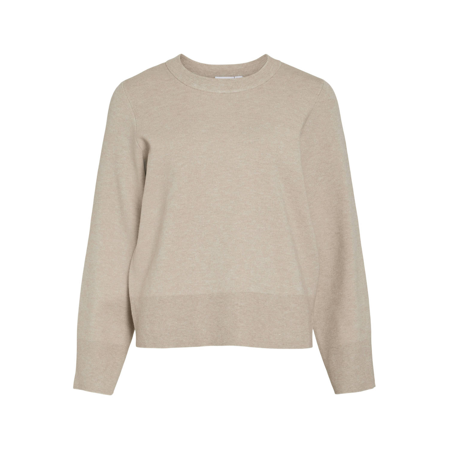 Vila Trui met ronde hals VICASSIE O-NECK L S KNIT TOP NOOS