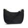 Manfield leren crossbody tas zwart