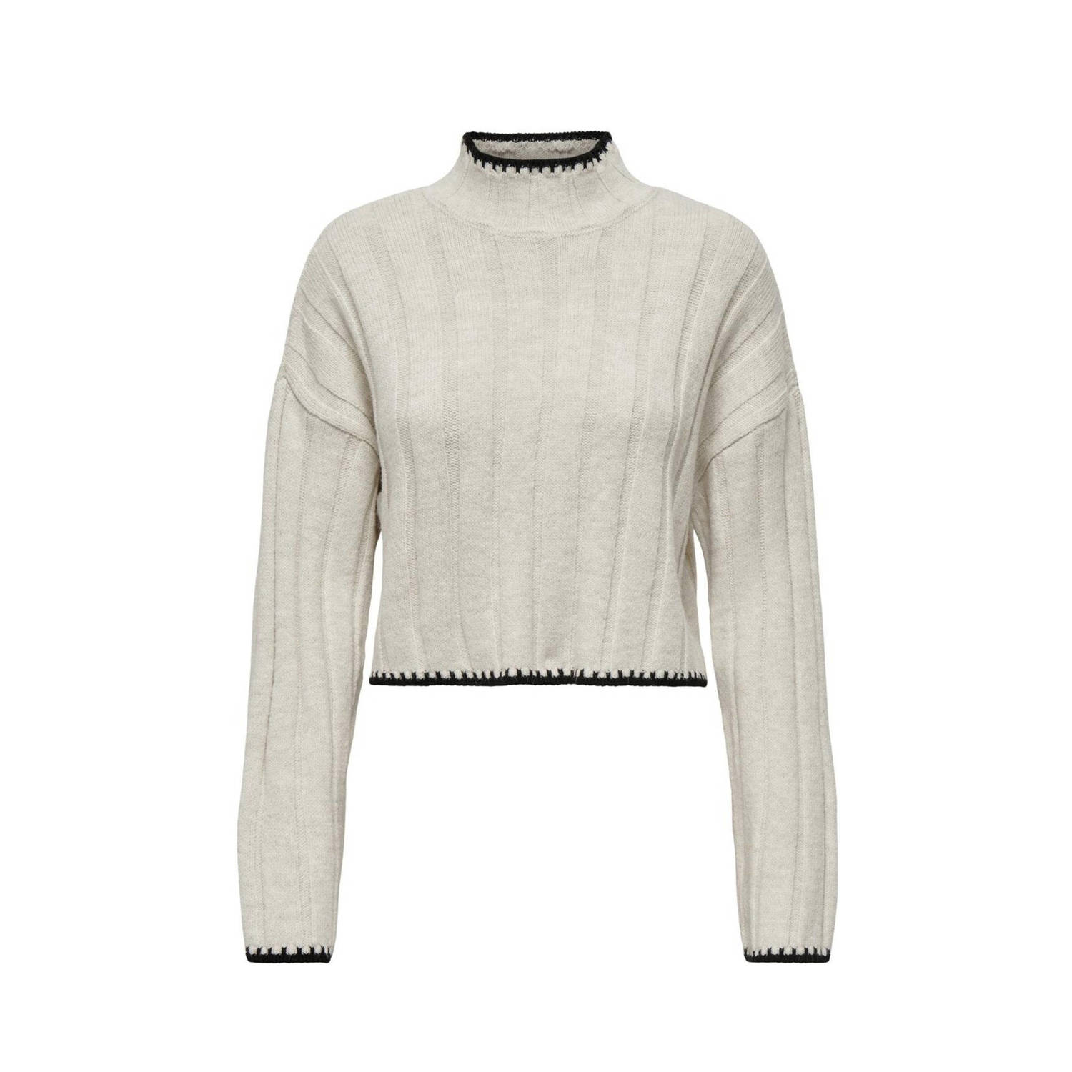ONLY gebreide trui beige