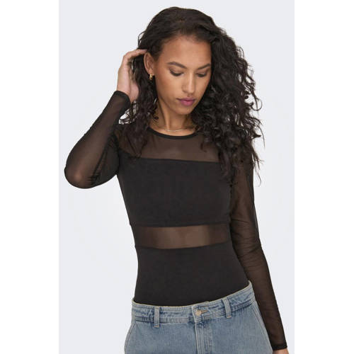 ONLY top ONLESTHER zwart afbeelding