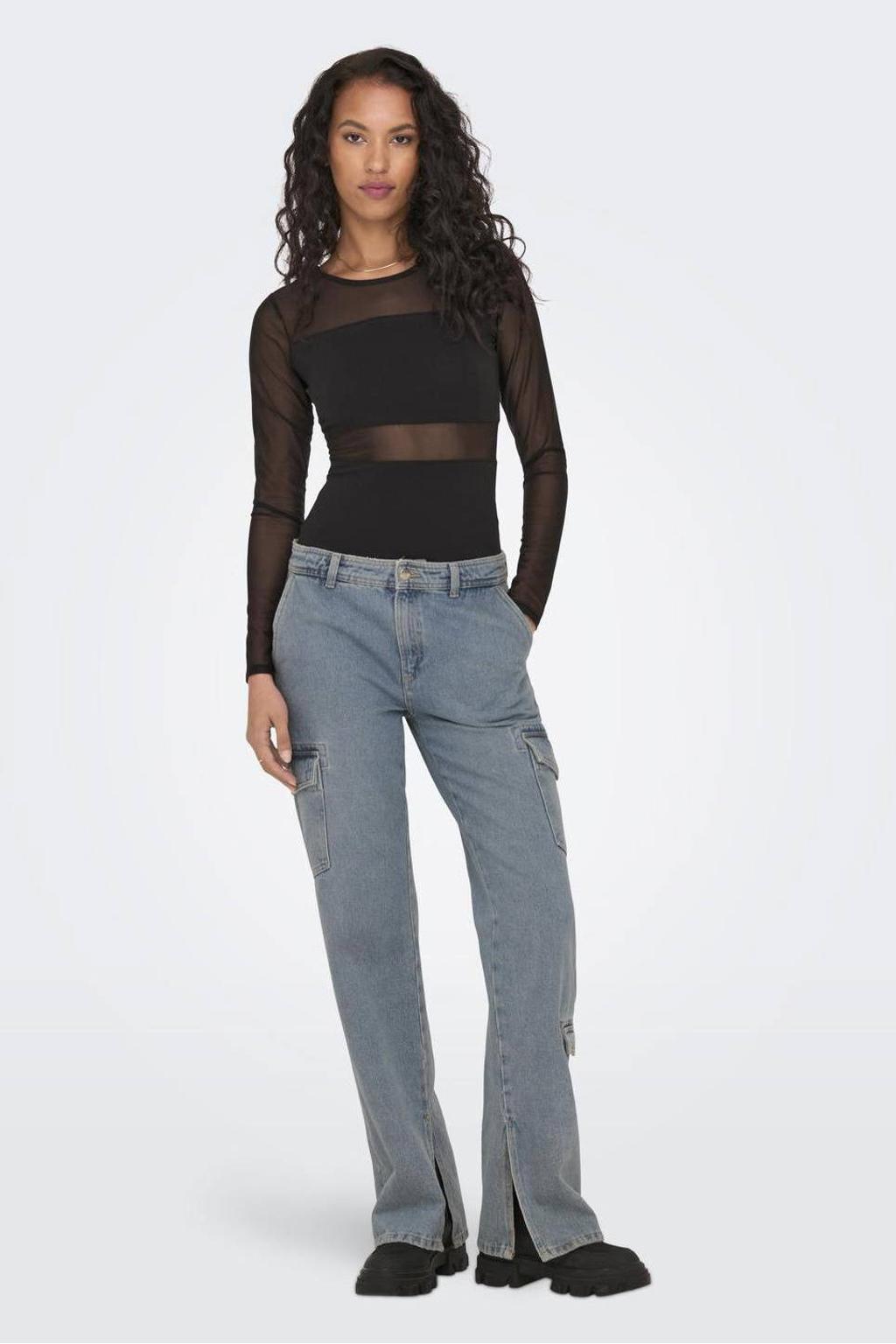 ONLY top ONLESTHER zwart