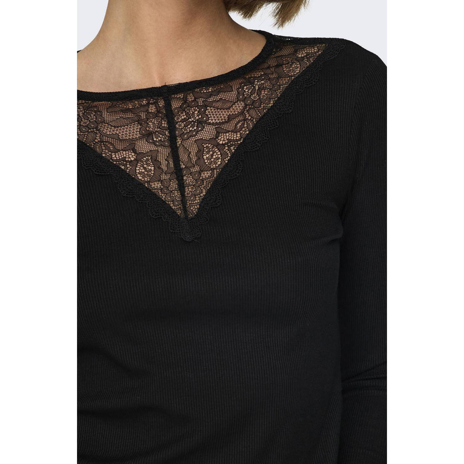 JDY top ROXY zwart