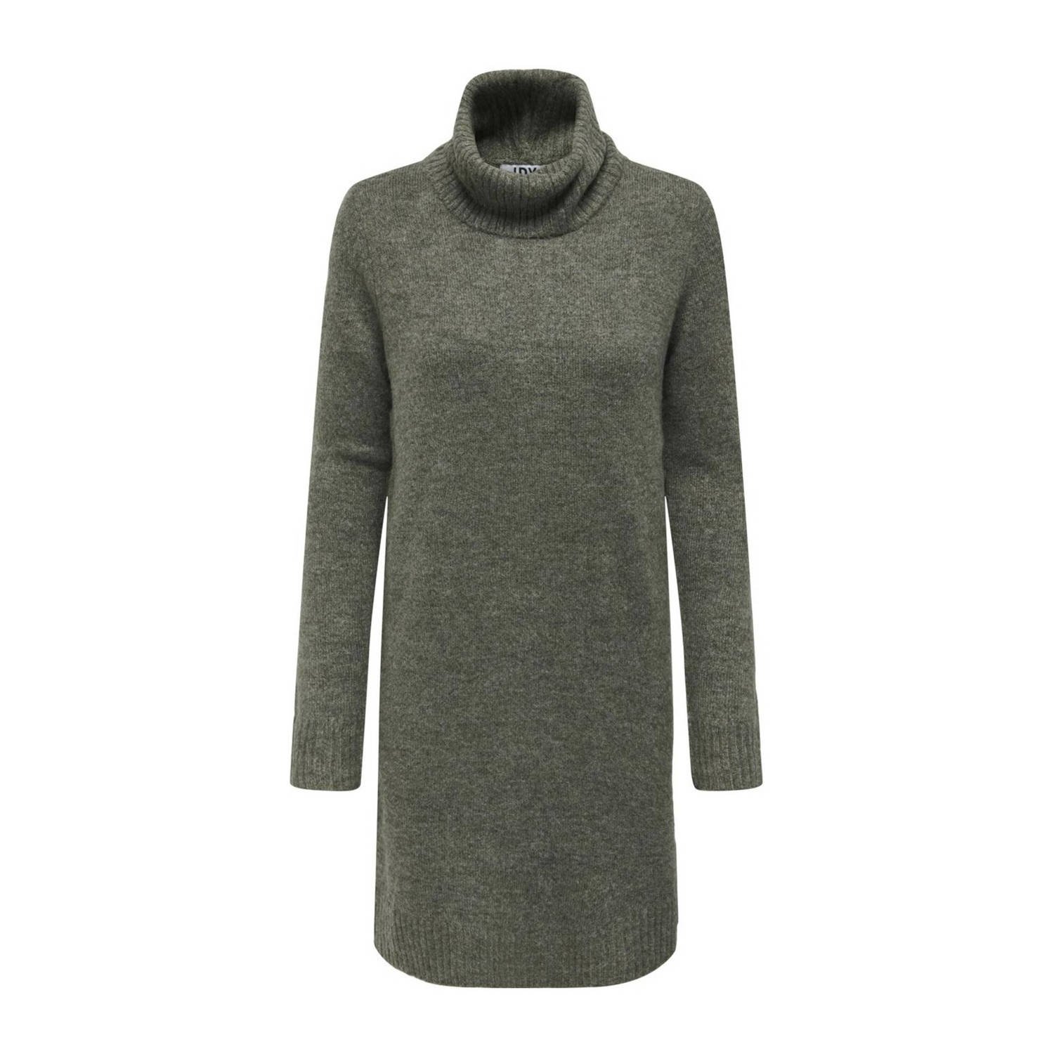JDY Gebreide jurk ELANORA L S COWLNECK DRESS KNT NOOS
