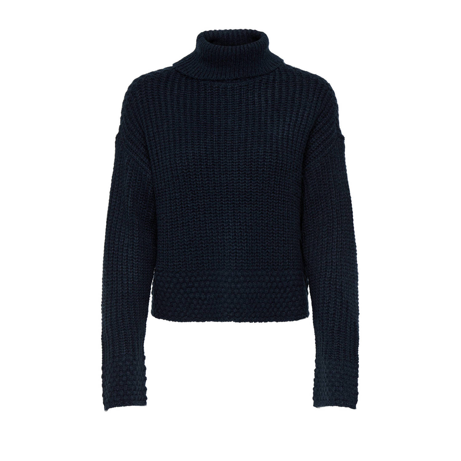JDY gebreide trui donkerblauw