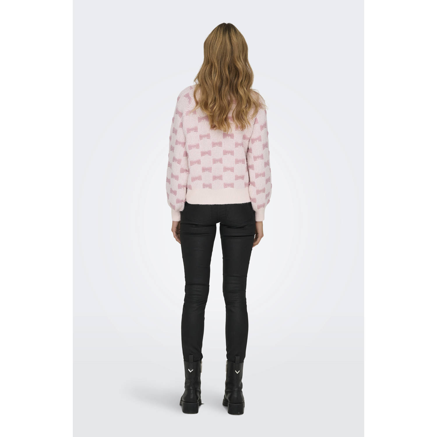ONLY gebreide trui roze