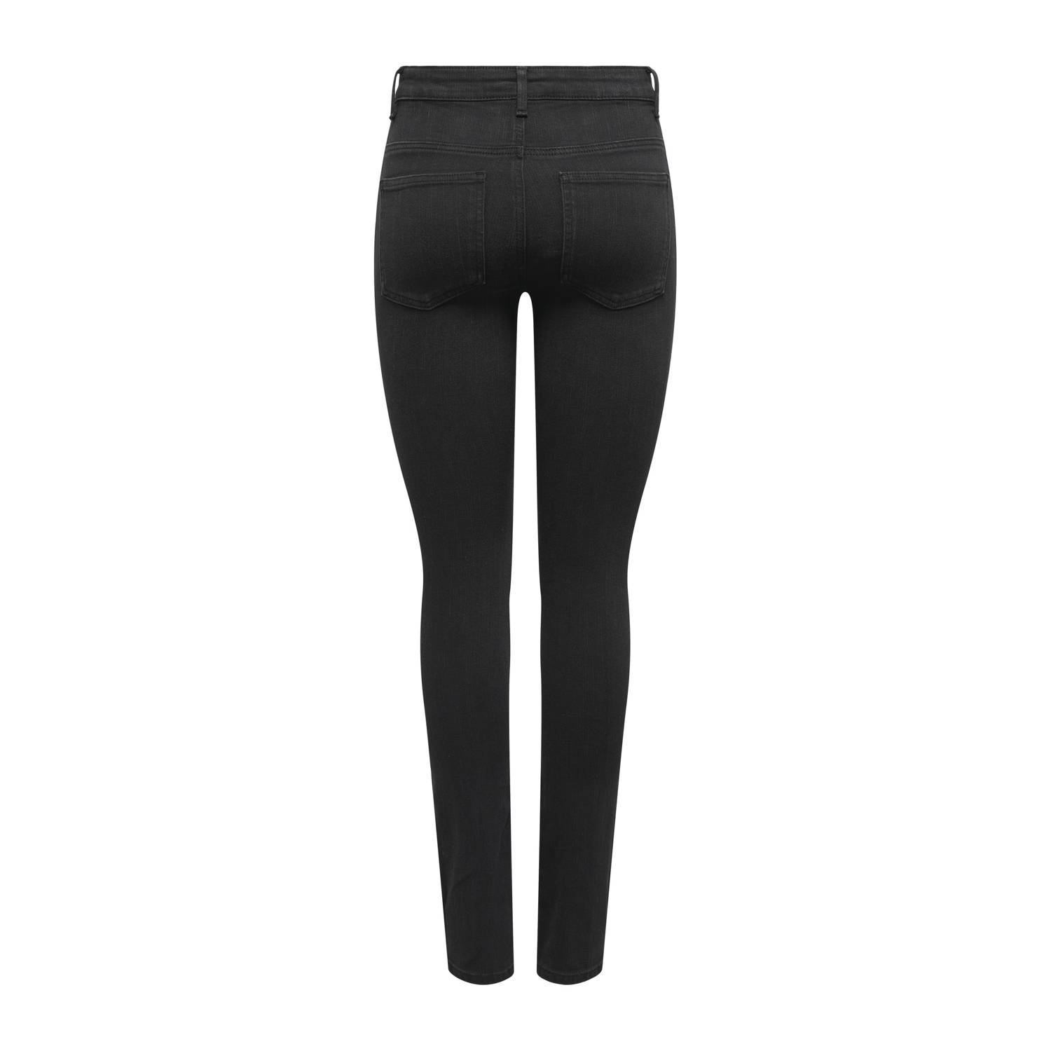 ONLY high waist skinny jeans ONLLOLA black denim