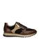Rieker comfort leren sneakers bruin