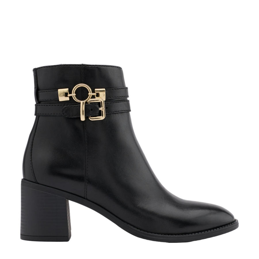 Elara Dames Enkellaarsjes Chunkyrayan EL900 Black-40 Elara Dames Enkellaarsjes Chunkyrayan EL900 Black-40
