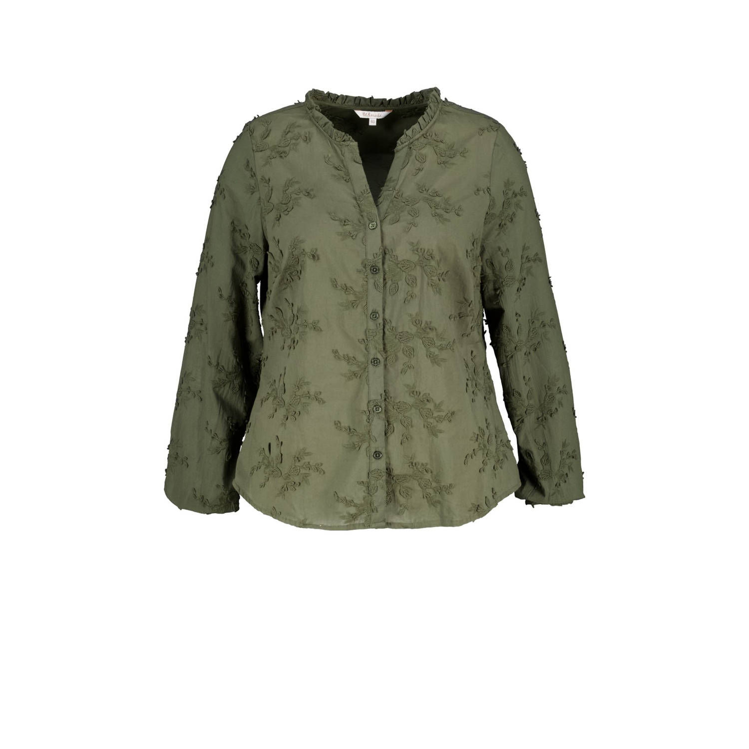 MS Mode blouse kaki