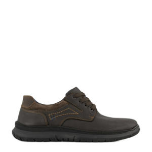  comfort leren veterschoenen bruin
