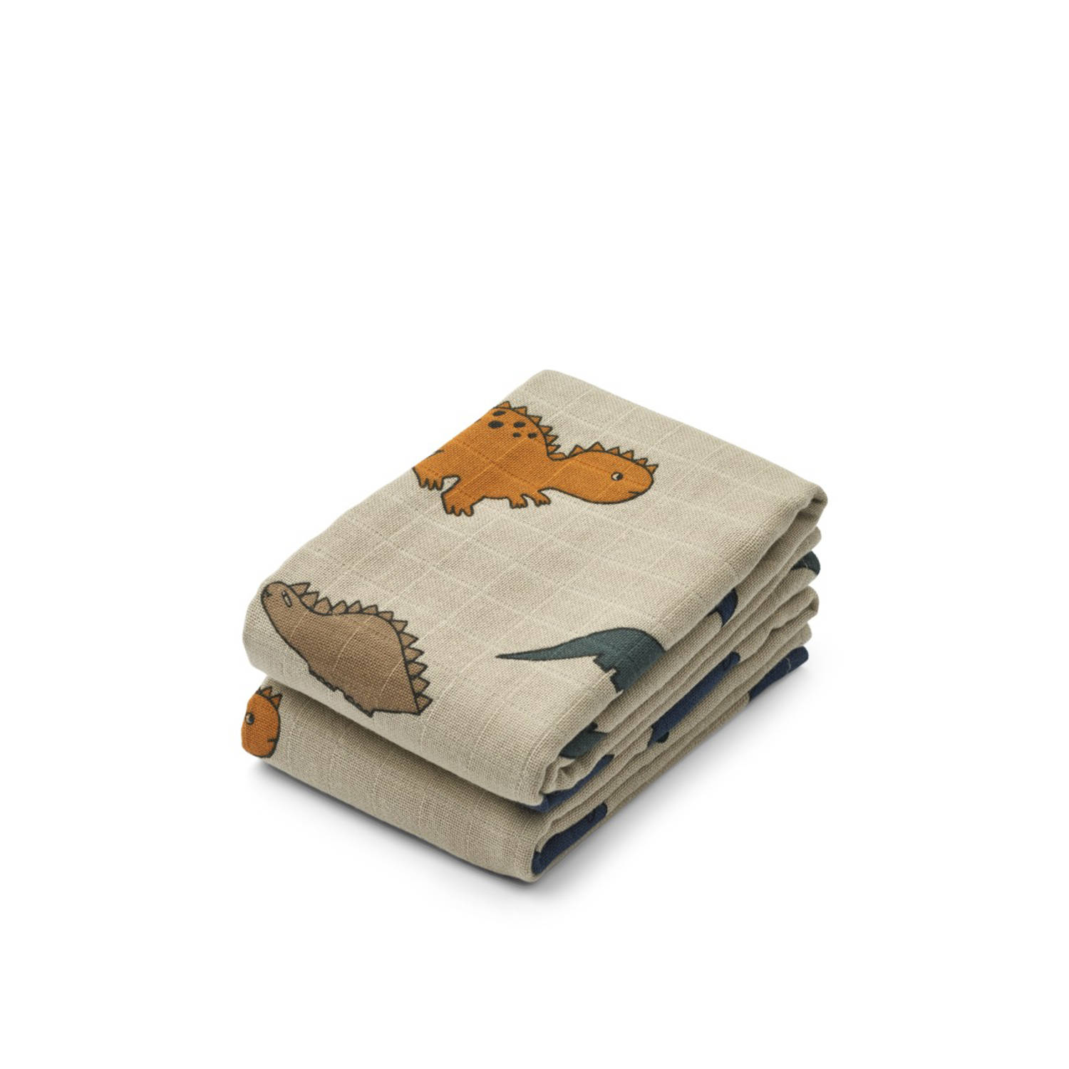 Liewood hydrofiele doek Lewis -65x65 cm set van 2
