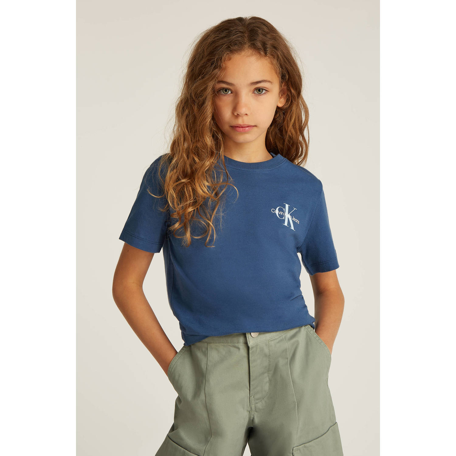 Calvin Klein T-shirt blauw