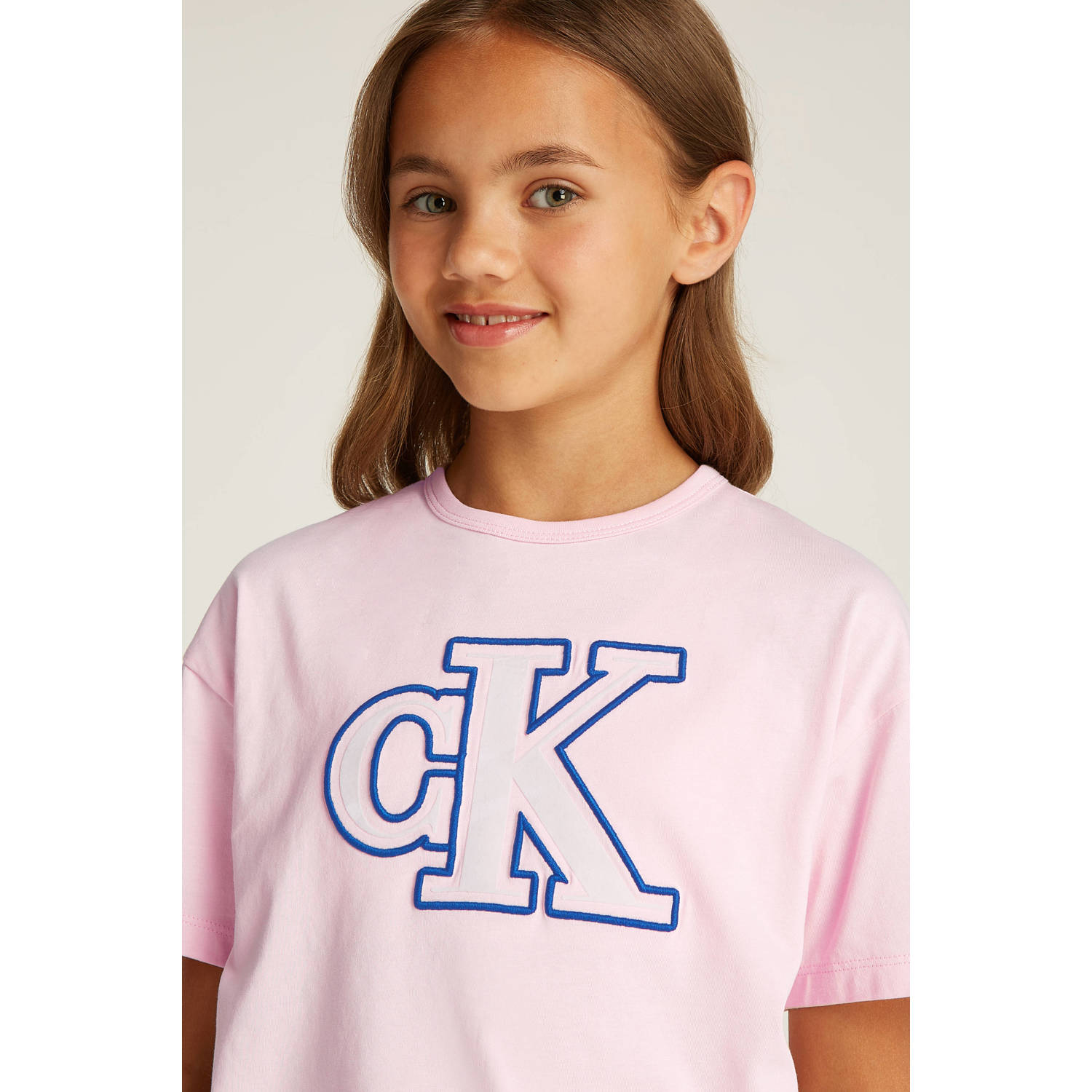 Calvin Klein T-shirt roze