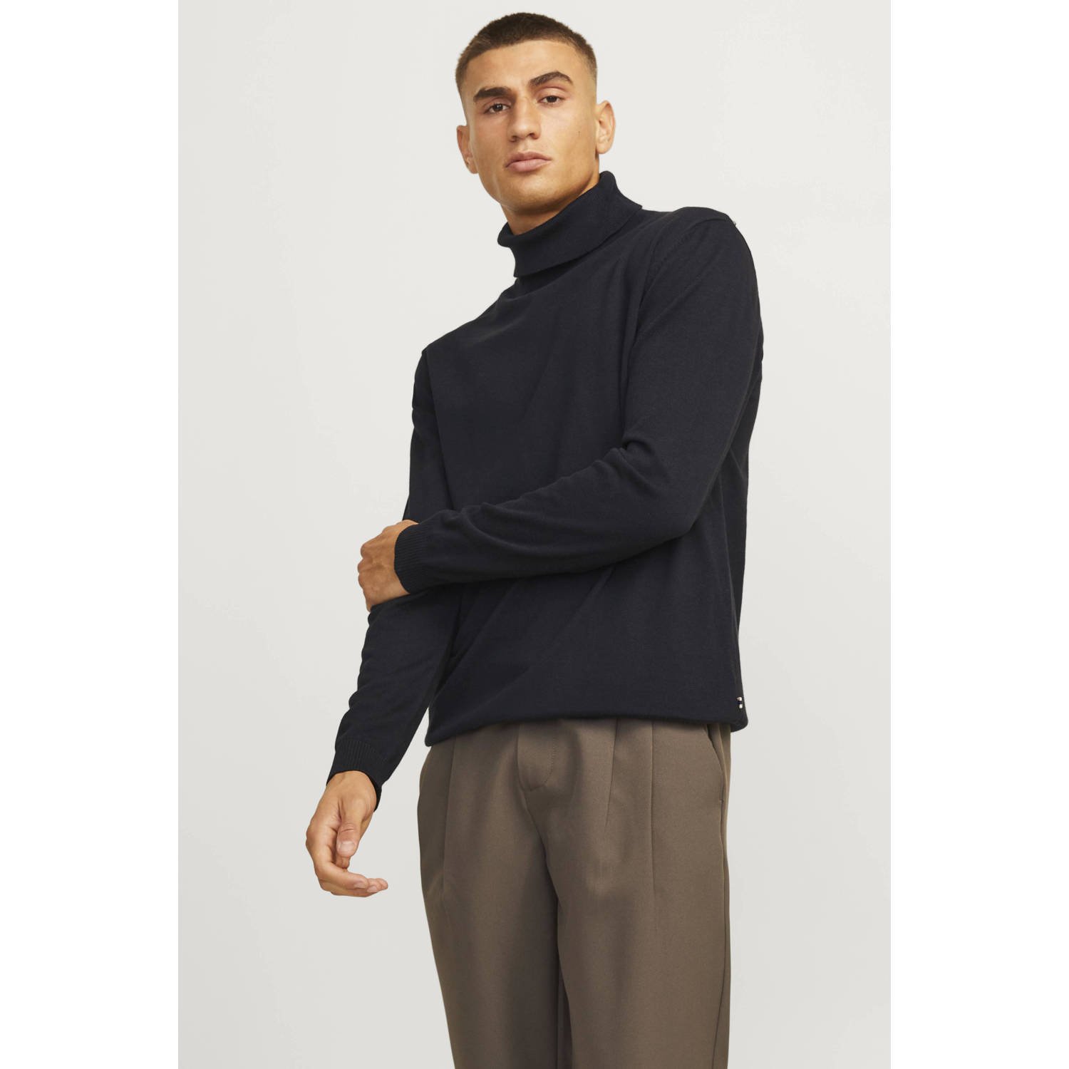 JACK & JONES ESSENTIALS coltrui zwart