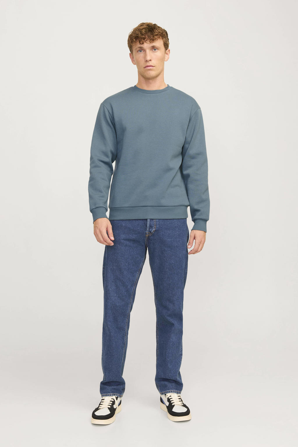 JACK & JONES ESSENTIALS sweater blauw
