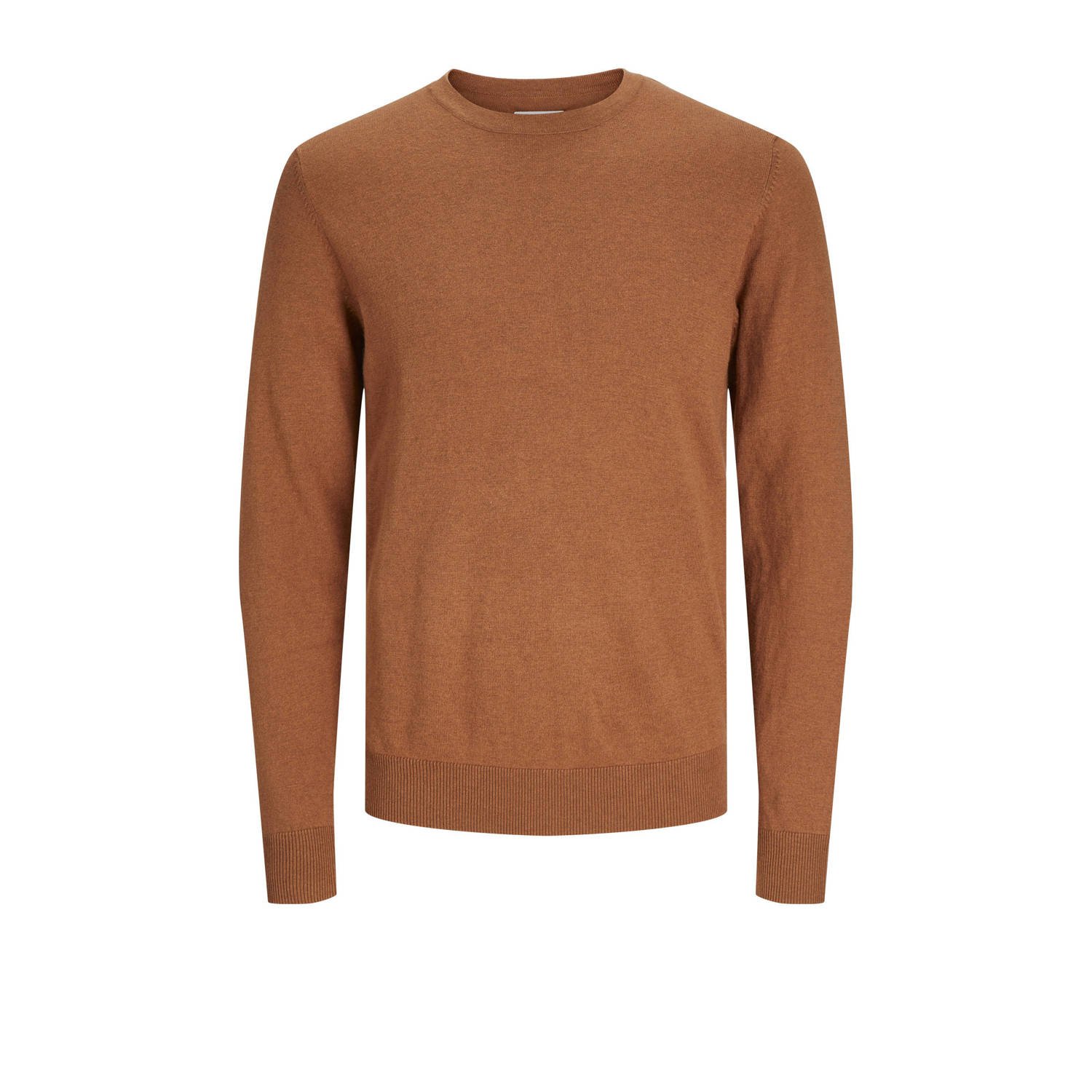 JACK & JONES ESSENTIALS gebreide trui bruin