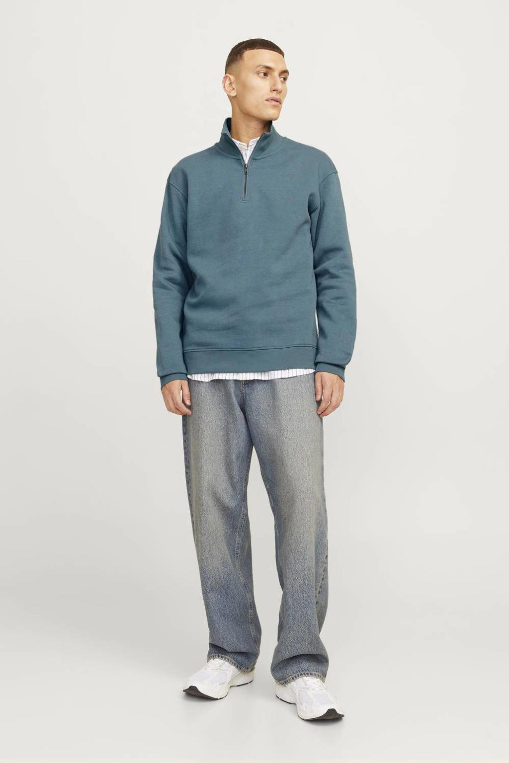 JACK & JONES ESSENTIALS sweater blauw