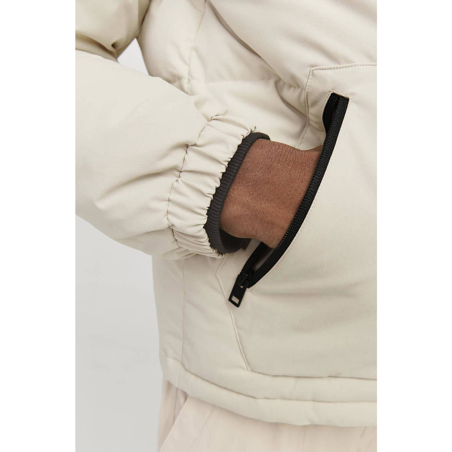JACK & JONES ESSENTIALS gewatteerde jas JJEOTTO