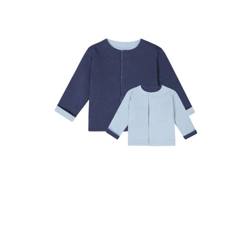 Noppies baby reversible vest Nowra lichtblauw/donkerblauw afbeelding