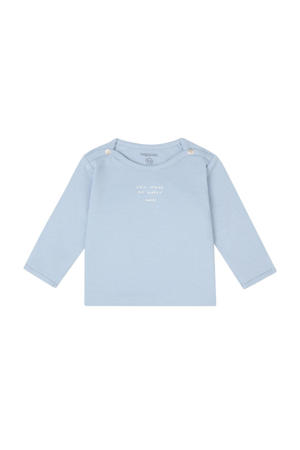 longsleeve lichtblauw