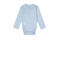 Noppies baby romper Narellan lichtblauw