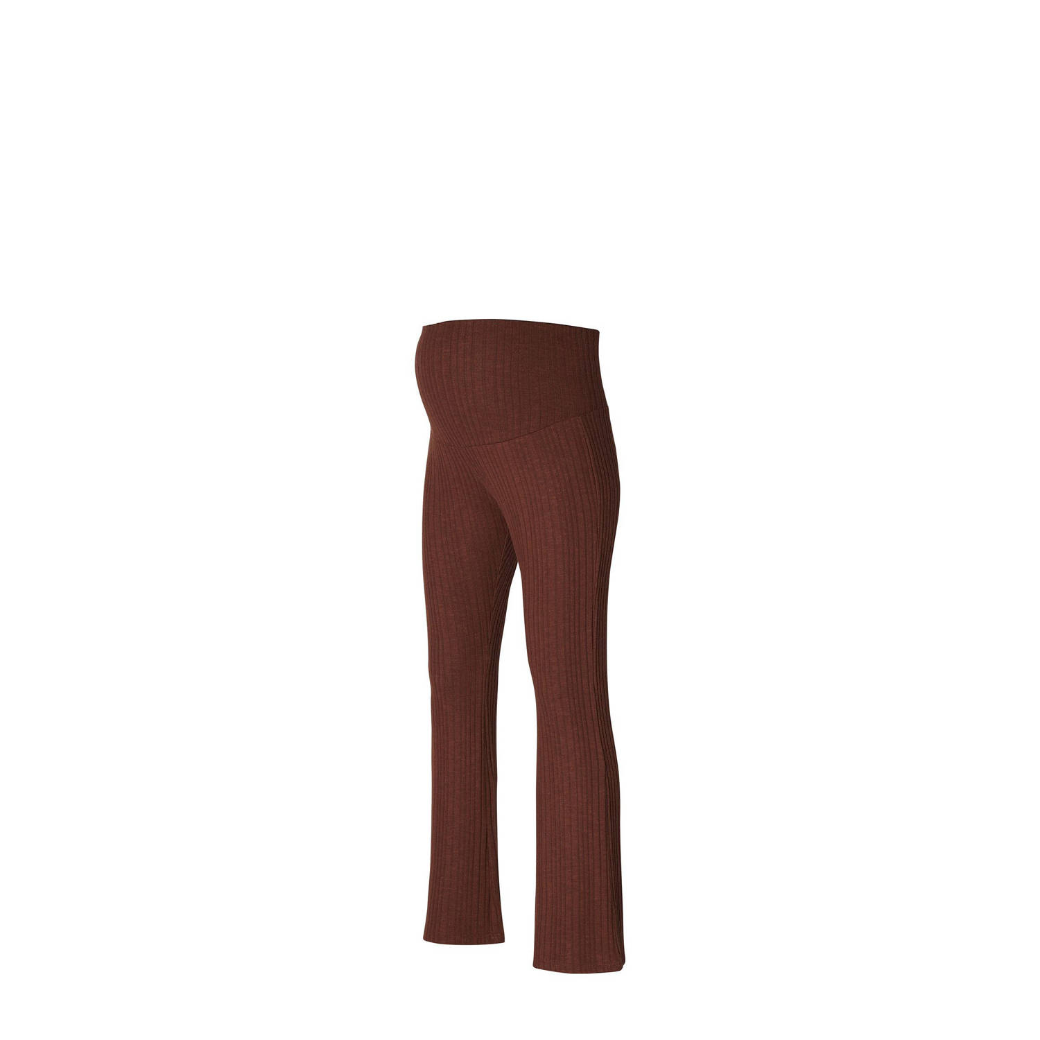 Noppies high waist wide leg zwangerschapsbroek Inari bruin