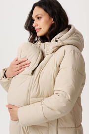 thumbnail: Noppies maternity zwangerschaps- en draagjas Teavu ecru