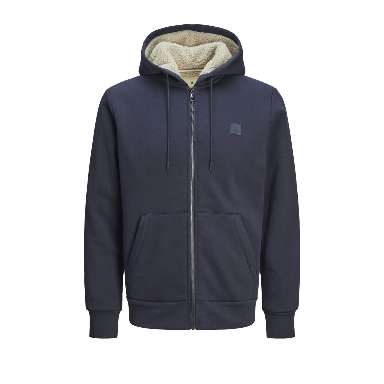 JACK & JONES PLUS SIZE gevoerd vest JPRBLUMASON Plus Size donkerblauw