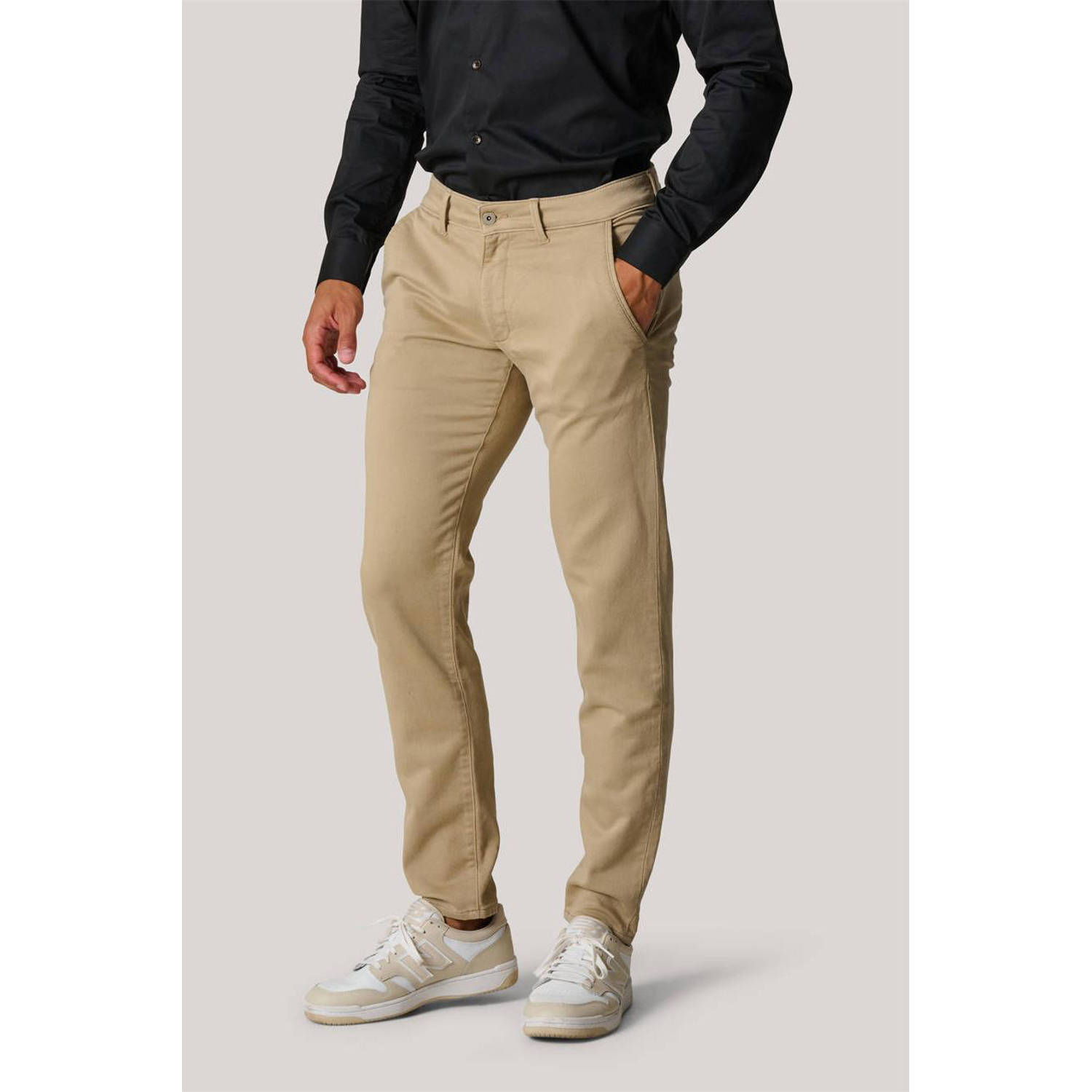 Shoeby regular fit chino kaki