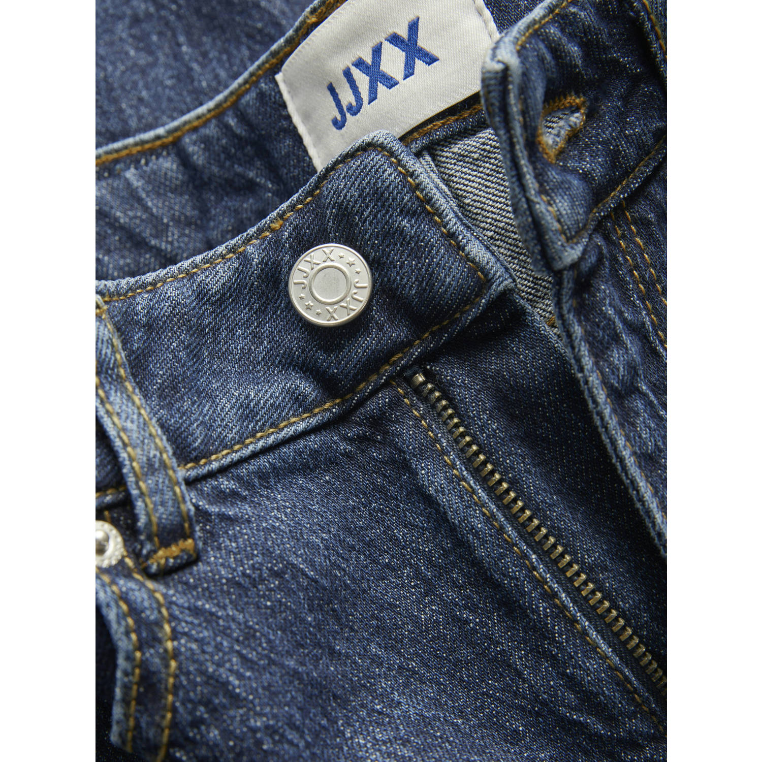 JJXX high waist wide leg jeans medium blue denim