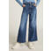 Tommy Hilfiger wide leg high waist jeans dark blue denim