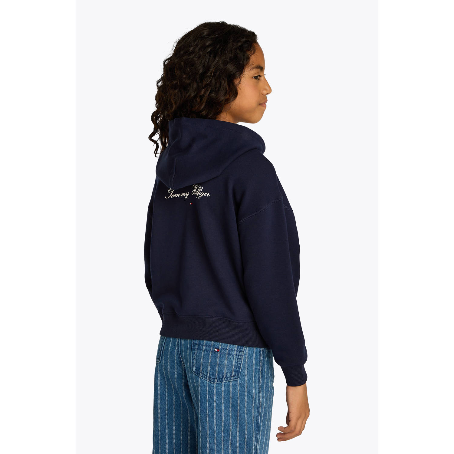 Tommy Hilfiger sweatvest blauw