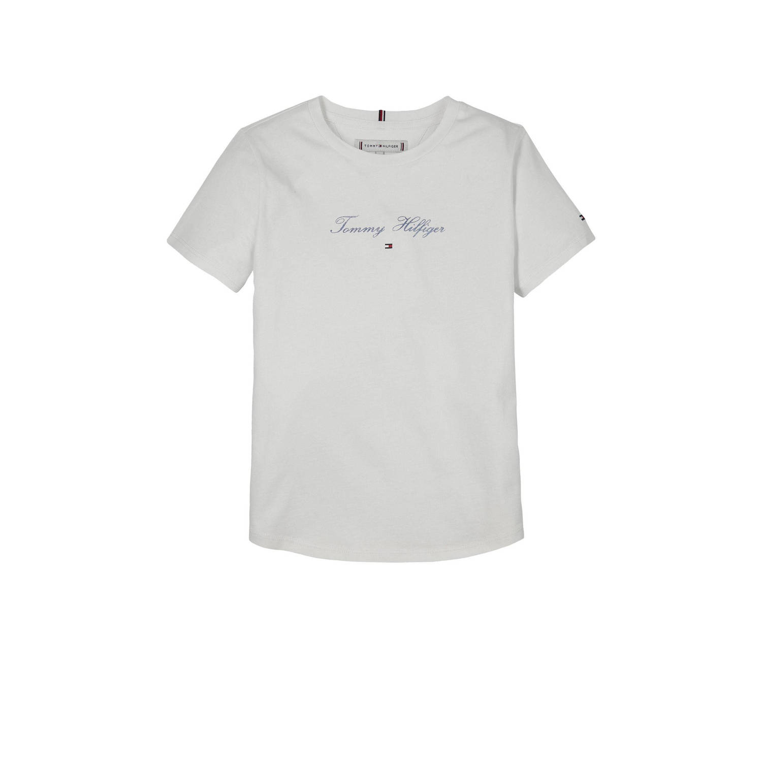 Tommy Hilfiger T-shirt met glinsterend opschrift