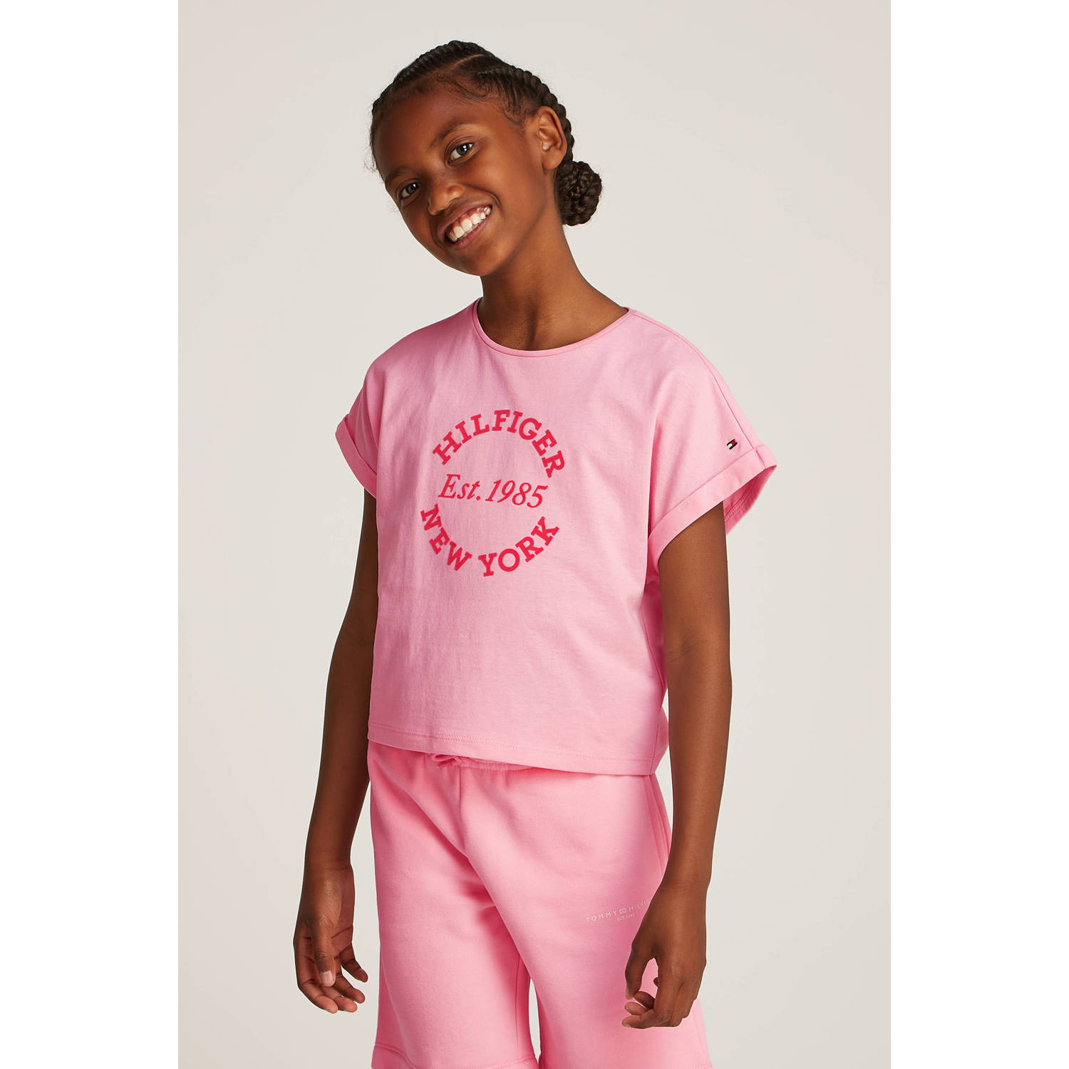Tommy Hilfiger T-shirt roze
