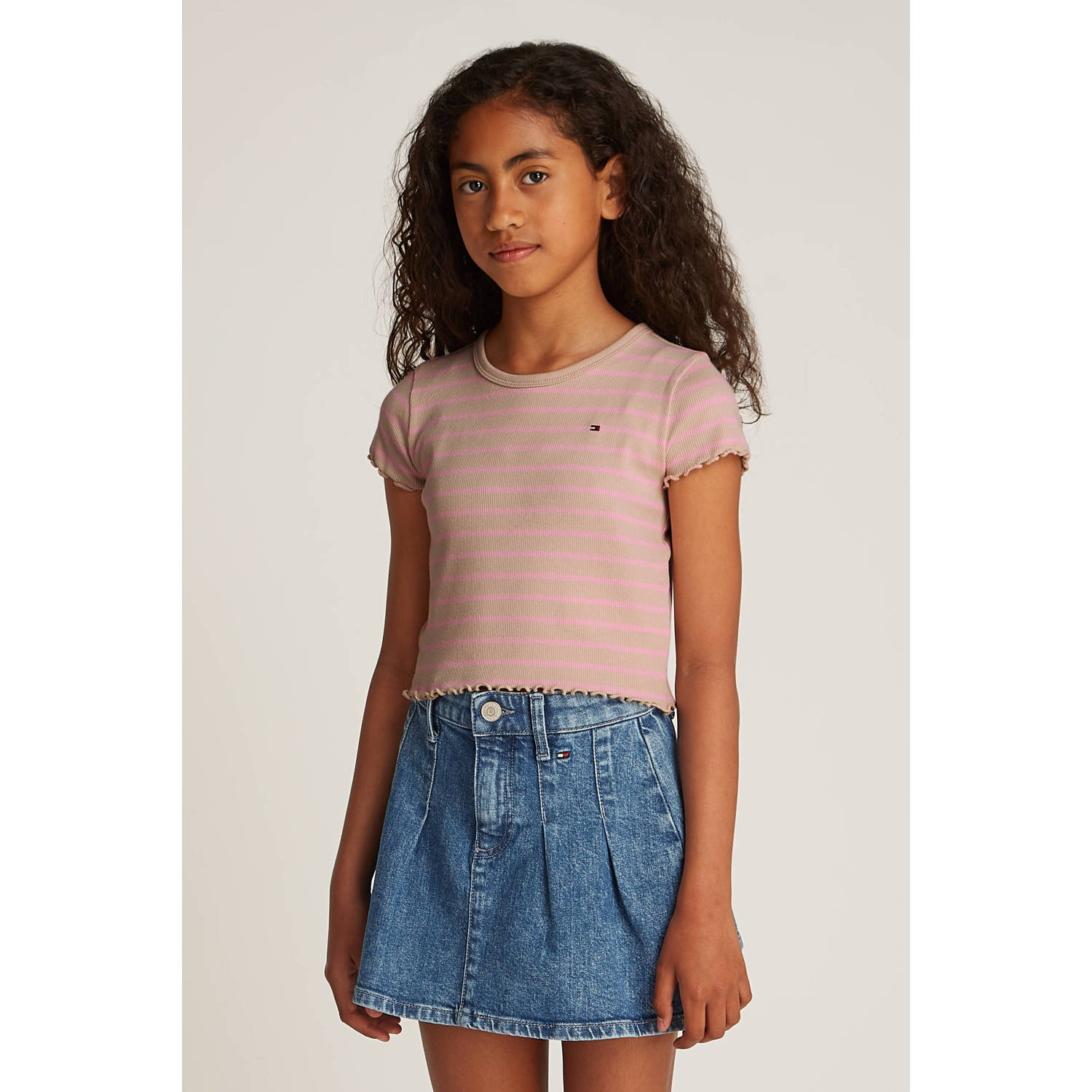 Tommy Hilfiger t-shirt roze
