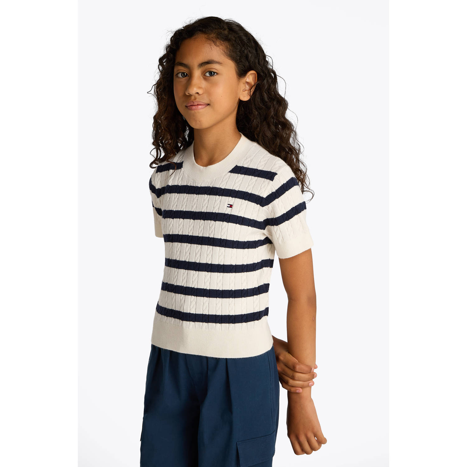 Tommy Hilfiger ecru met kabels