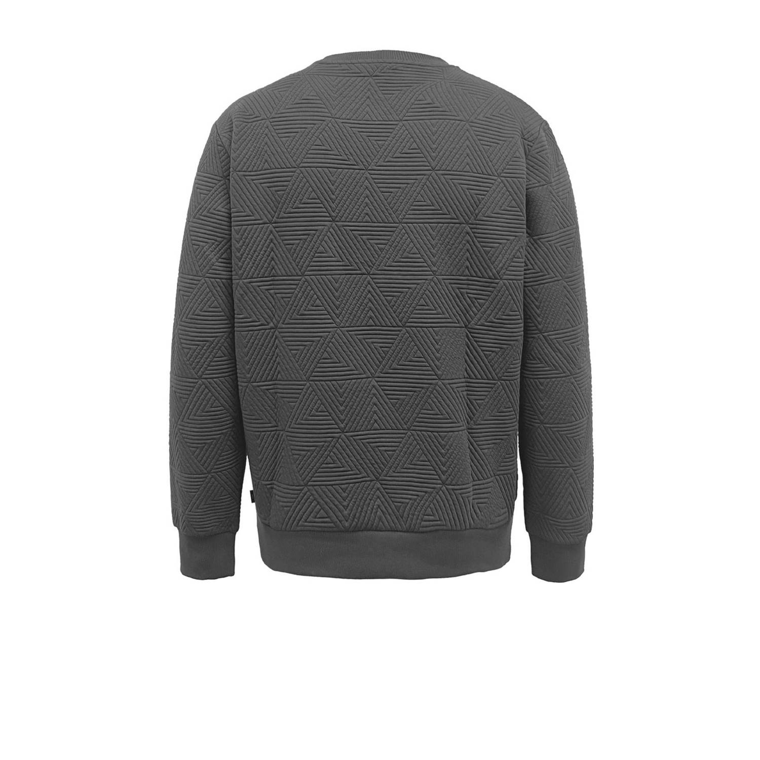 JACK & JONES CORE sweater JCOGEO grijs