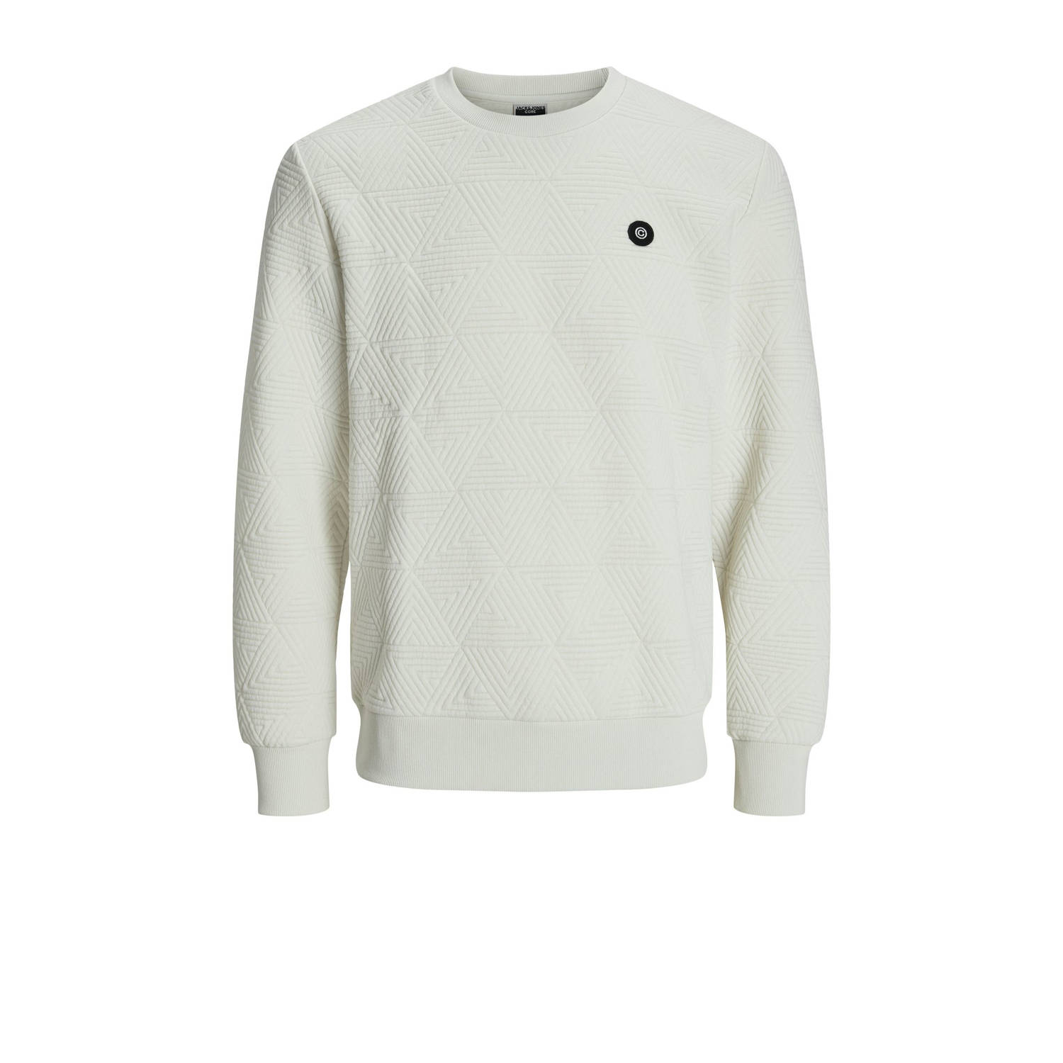 JACK & JONES CORE sweater JCOGEO wit