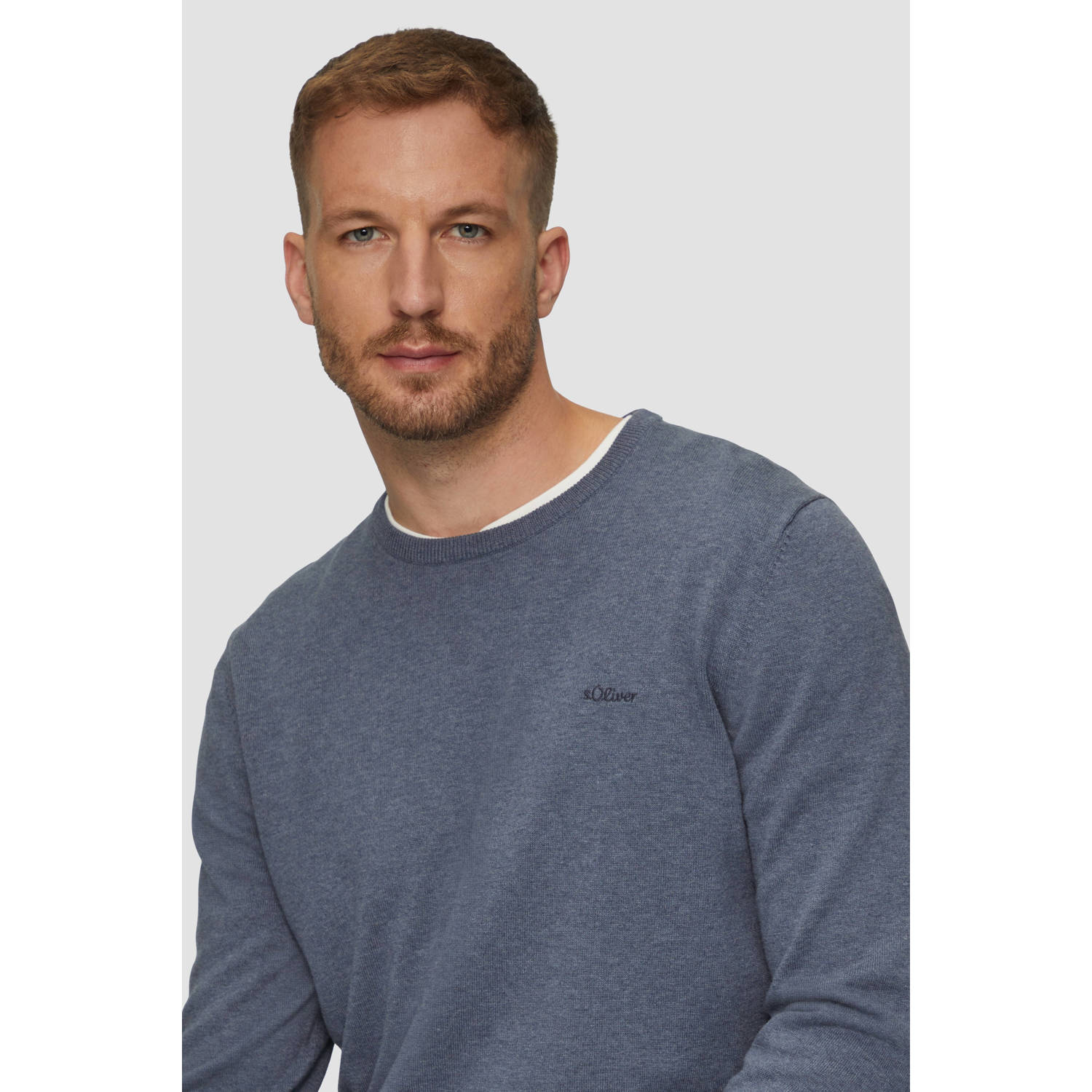 S.Oliver RED LABEL Gebreide pullover met ribboorden