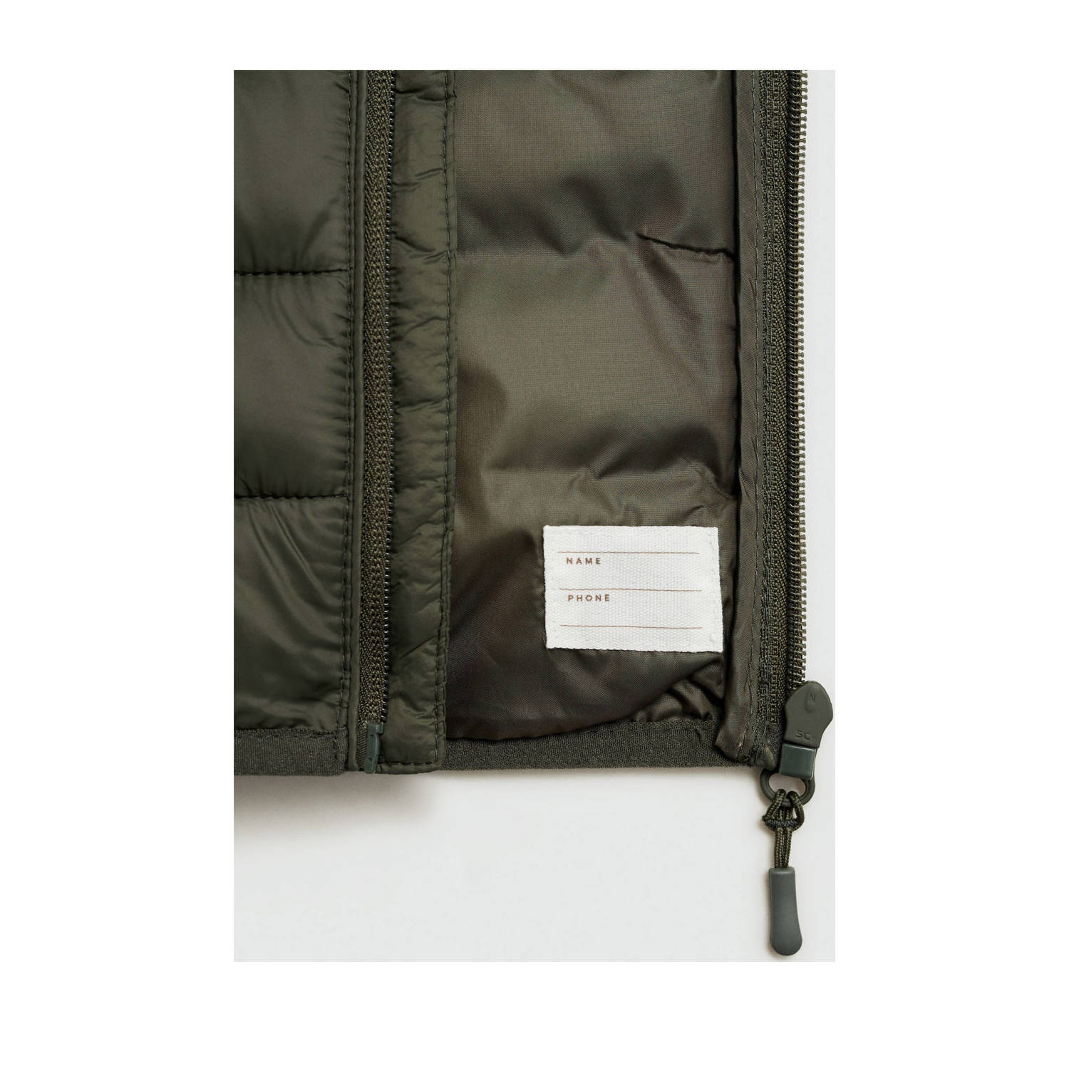 Mango Kids bodywarmer kakigroen