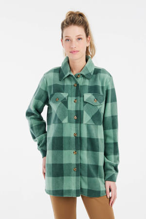 shacket fleece Salt groen