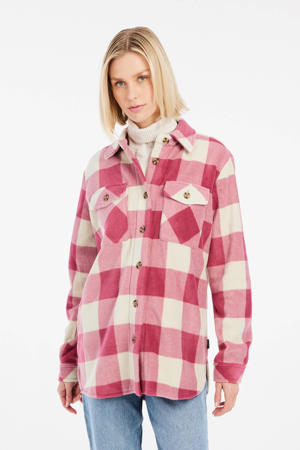 shacket fleece Salt roze