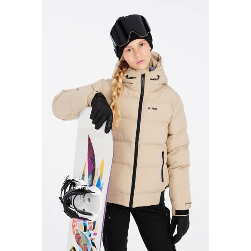 Protest ski-jack Elniy Jr beige afbeelding