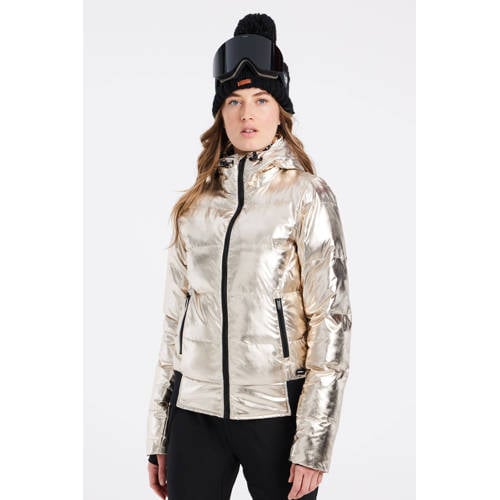 Protest ski-jas Cortina goud metallic afbeelding