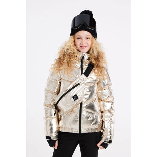 Protest ski-jas Nelli Jr goud metallic afbeelding