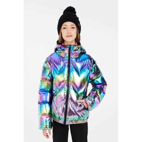 Protest ski-jas Selina Jr paars/zwart metallic afbeelding